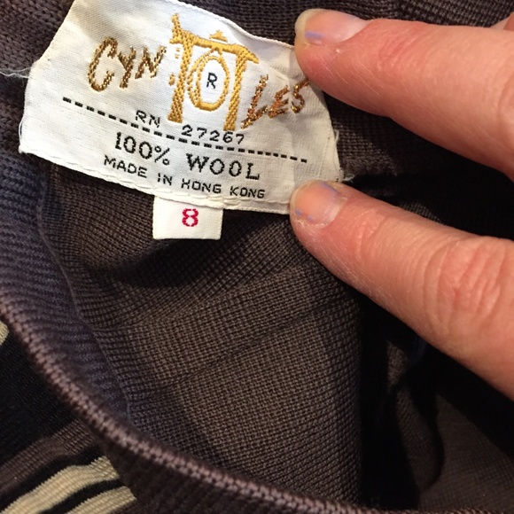 Vintage  jacket with coordinating brown pants - Picture 3 of 3